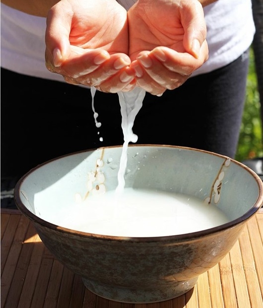 tinh dầu hoa bưởi gội đầu bằng nước vo gạo