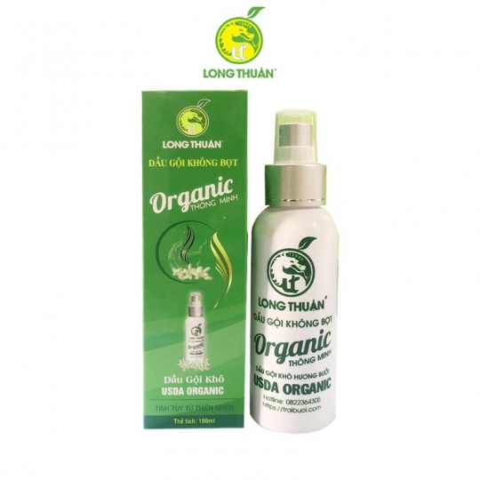 Dầu gội không bọt organic thông minh Long Thuận